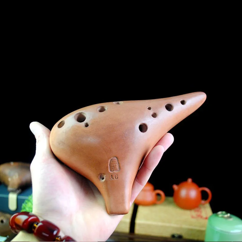 Base Ocarina Orff Instrument 12 Holes Ocarinas Alto Tone G Professional Musical Instrumentation Offers Accessories Ocarina Flute