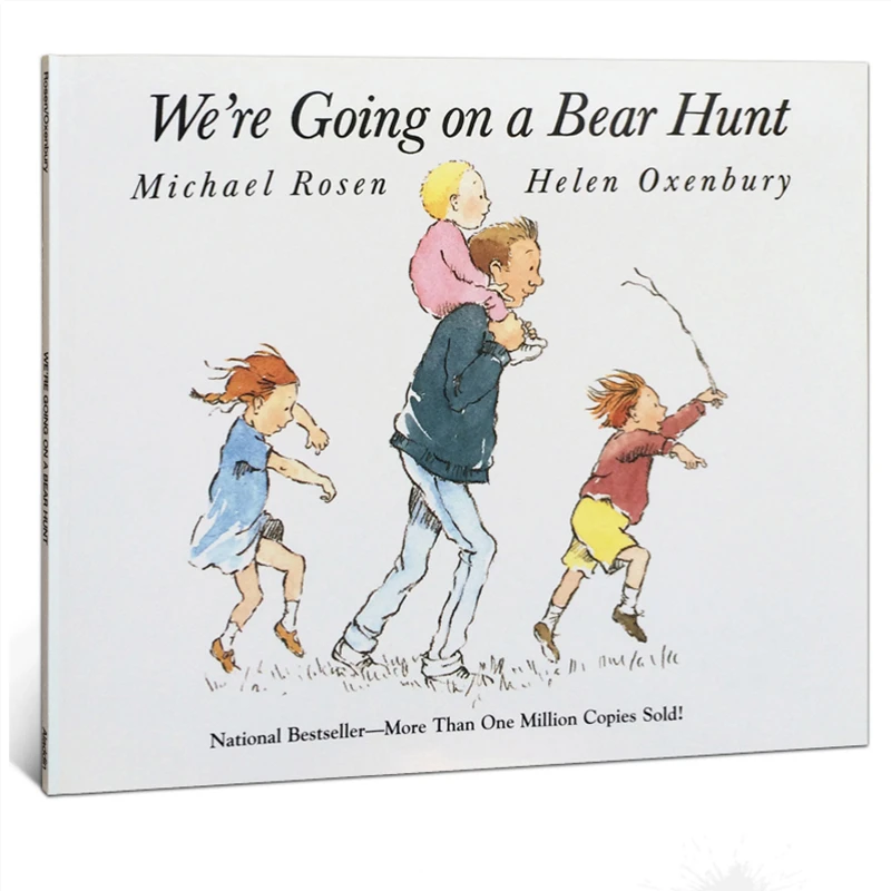 We\'re Going on a Bear Hunt By Michael Rosen English Stories Picture card Book For Children Reading Kids Educational Learning