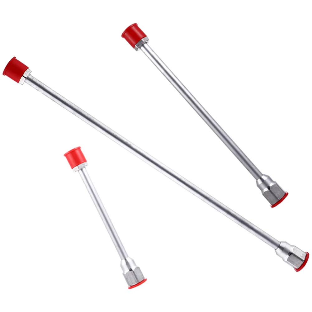 

3 Pcs Paint Sprayer Extension Pole 20cm 30cm 50cm Aluminum Alloy Airless Spray Rod for Edge Coating Tools Painting Project