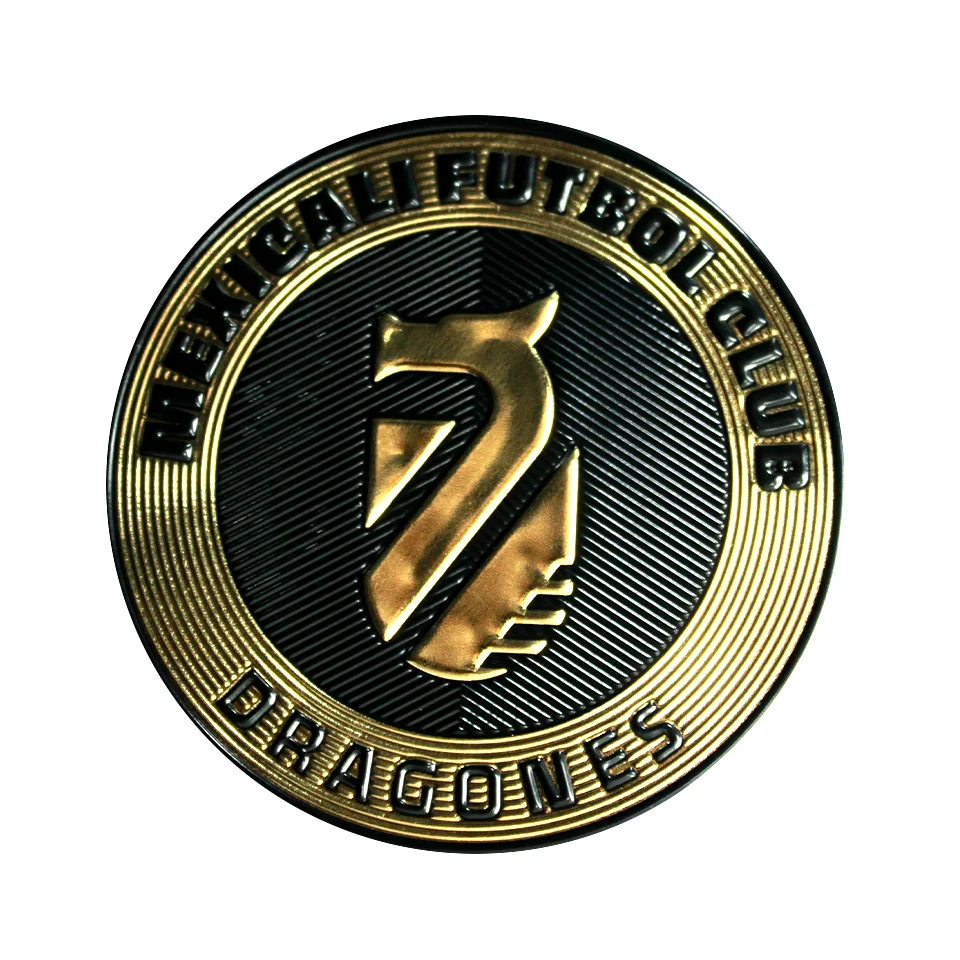 Custom Golden 3D LOGO TPU Patch Iron on Clothing Glossy Heat Transfer Silicon Label for Garment PVC Sticker Free Design