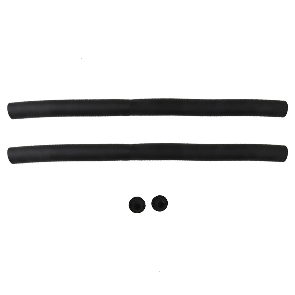 Bicycle MTB Handlebar Cover Riding Cycling Nonslip Soft Handle Bar Foam Set 2 pcs Bike Black Sponge Tube Rubber