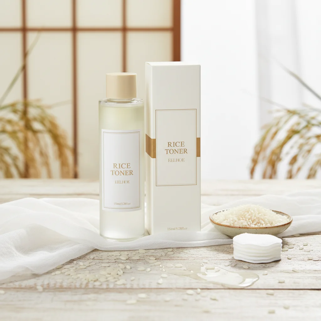 Tónico de arroz de 150ml, cuidado hidratante de la piel, calmante, suave, nutritivo, iluminador para el cuidado de la piel coreano brillante joven
