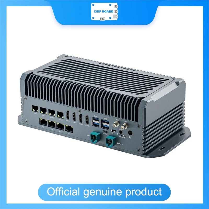 

NVIDIA Jetson T5000-based Firefly EC-ThorT5000 industrial PC features 8x GMSL2 camera interfaces, 4x 10GbE RJ45 ports