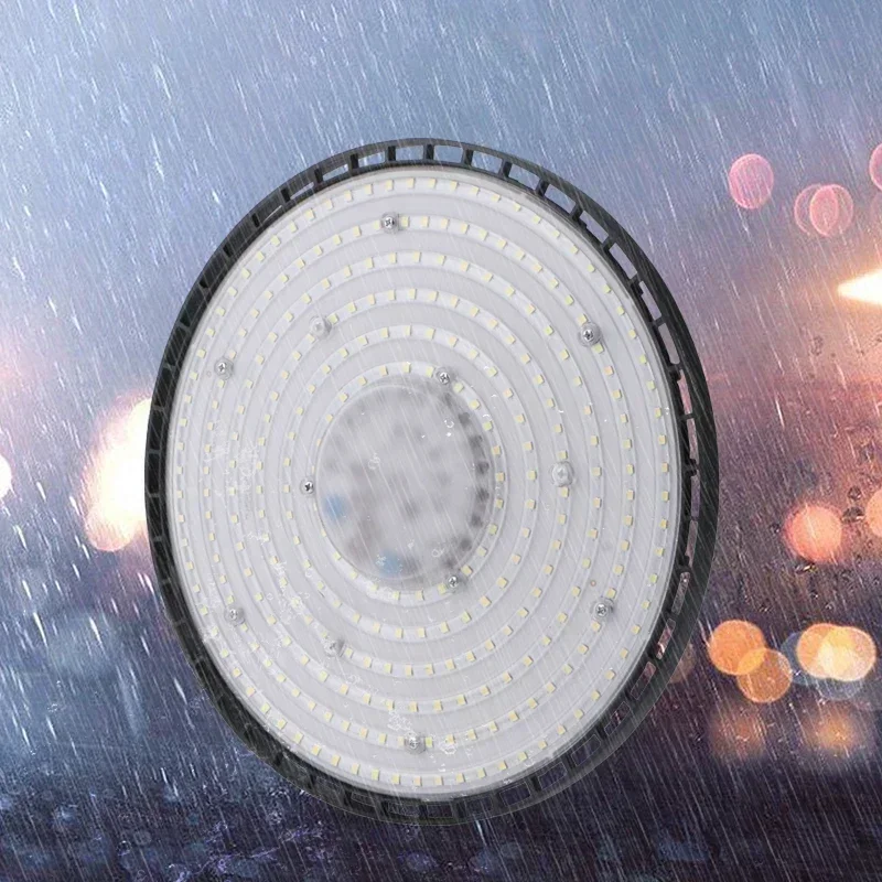 Lampes LED UFO High Bay super lumineuses, lampes étanches, commercial, industriel, marché, entrepôt, garage, atelier, 100 W, 150 W, 200W