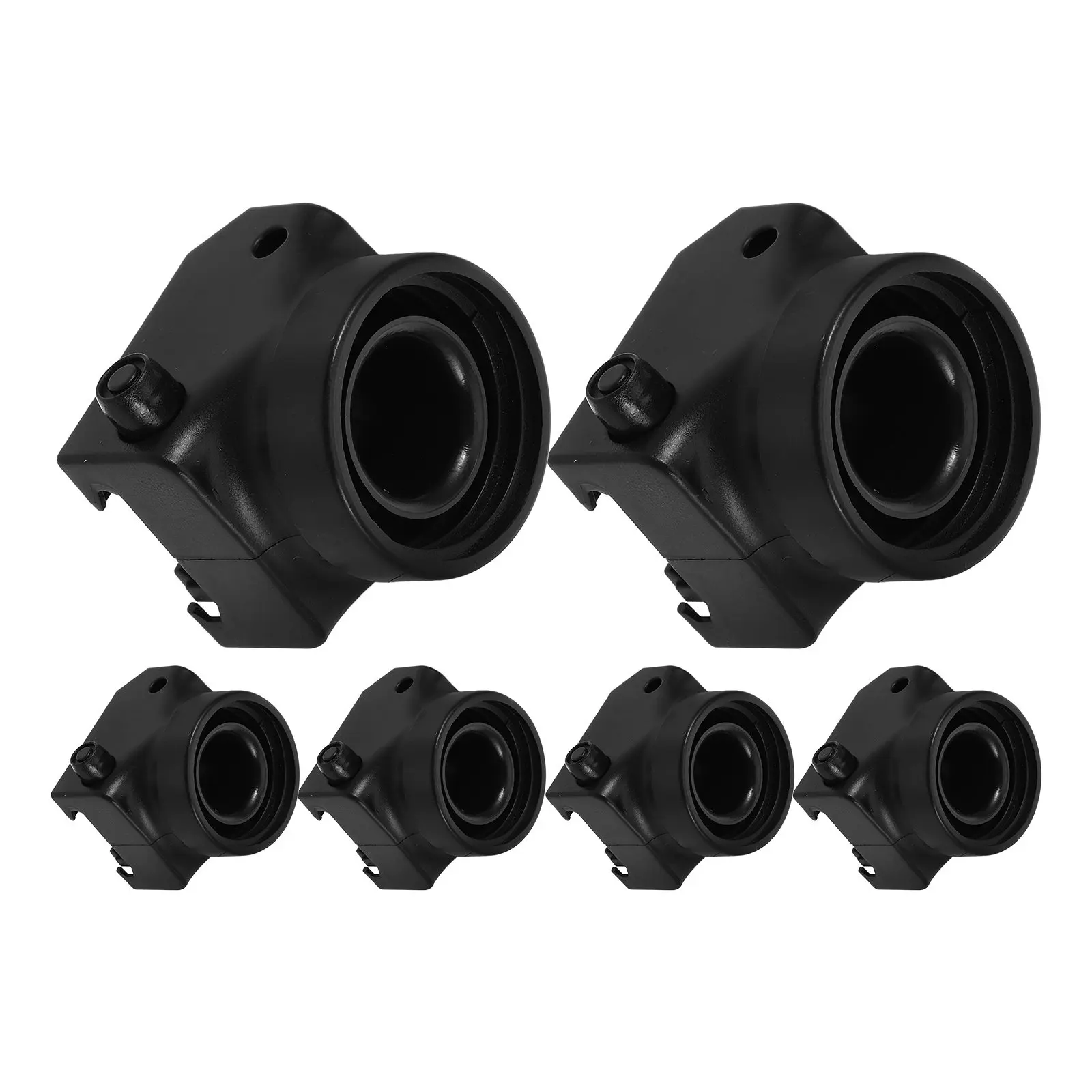 

6Pcs Bottle Converter Bead Container Adapter Reusable Plastic Bottle Part for Kids Bead Holder Game Supplies Outdoor Use