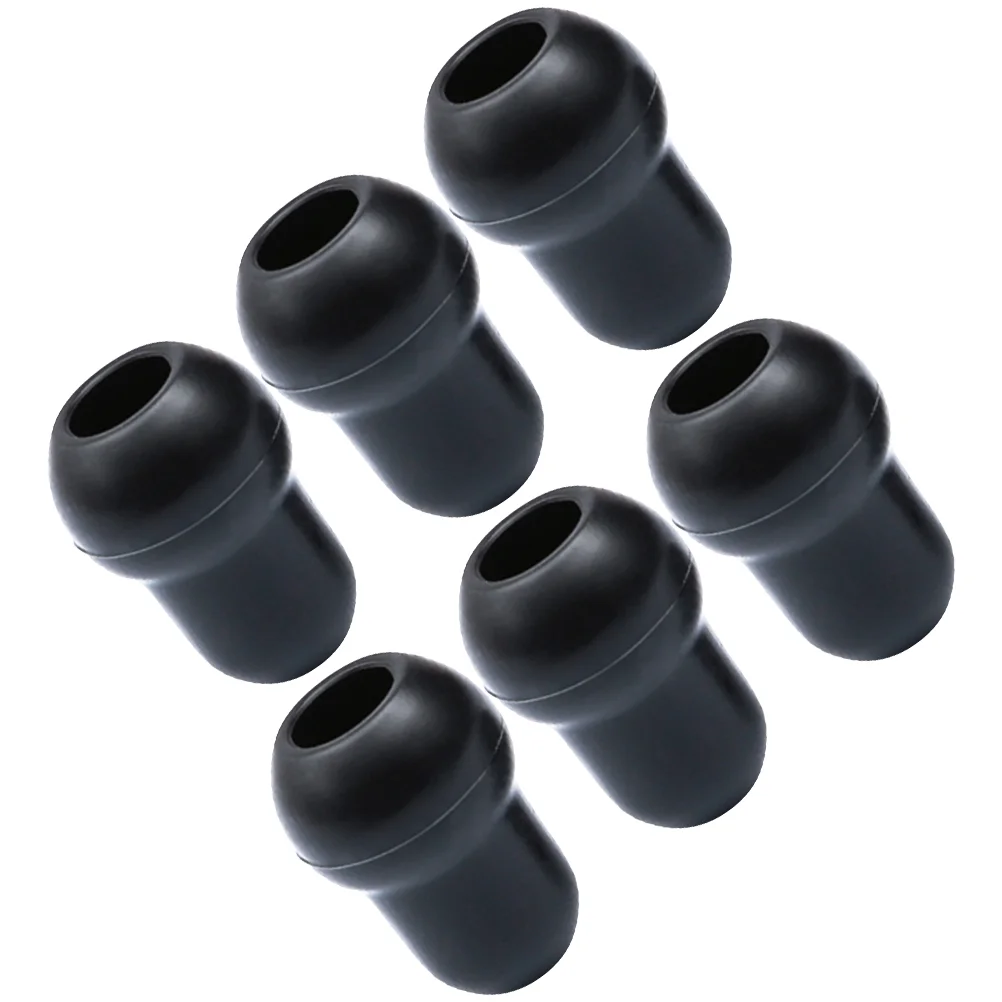 6 Pcs Silicone Stopper Replacement Earbud Earplugs Silica Gel Soft-sealing Ear-tips Buds