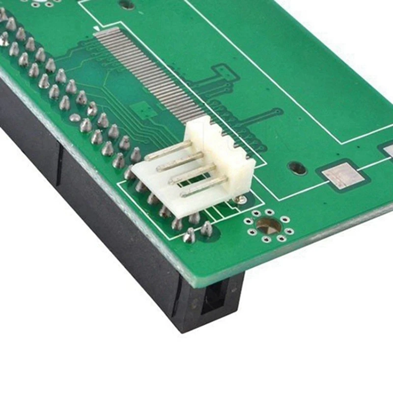 Cartão CF para 3.5 "IDE adaptador macho, Compact Flash Memory Disk, Desktop PATA HDD Converter, 40 Pin, 2X