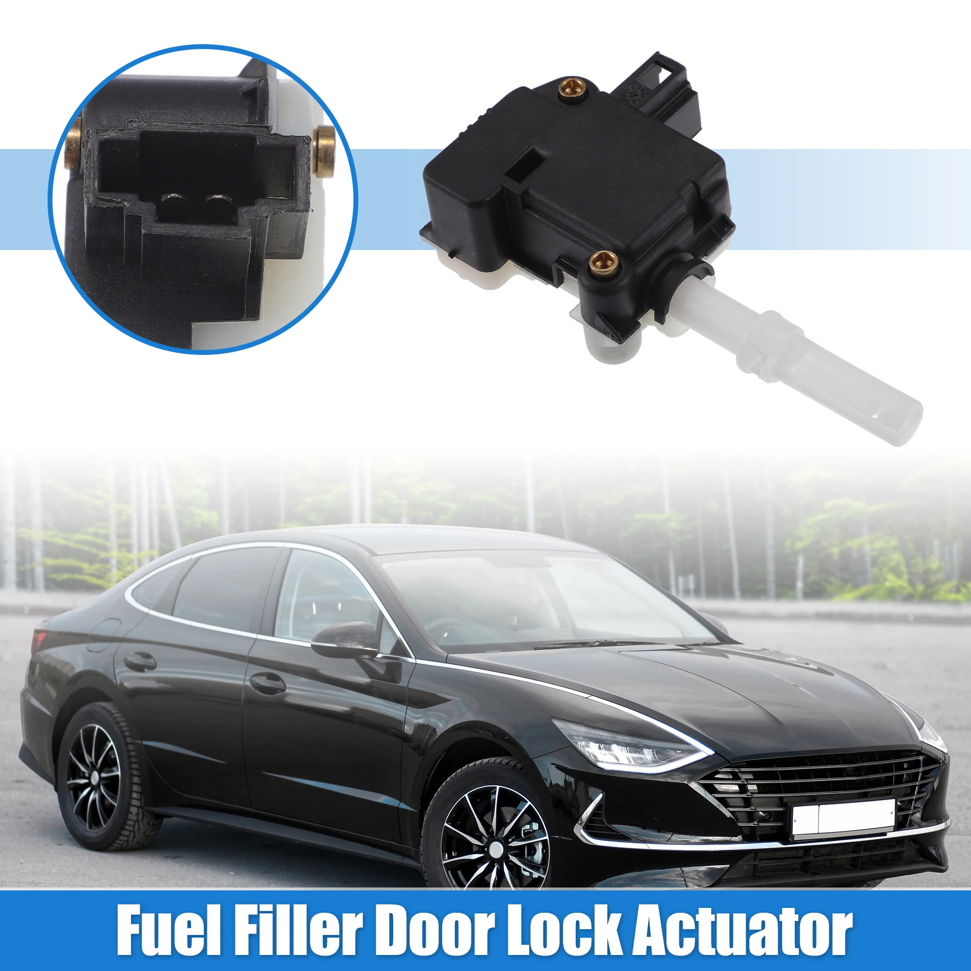 

UXCELL Fuel Door Lock Actuator No.3B0959781D for Volkswagen Passat Touareg Phaeton