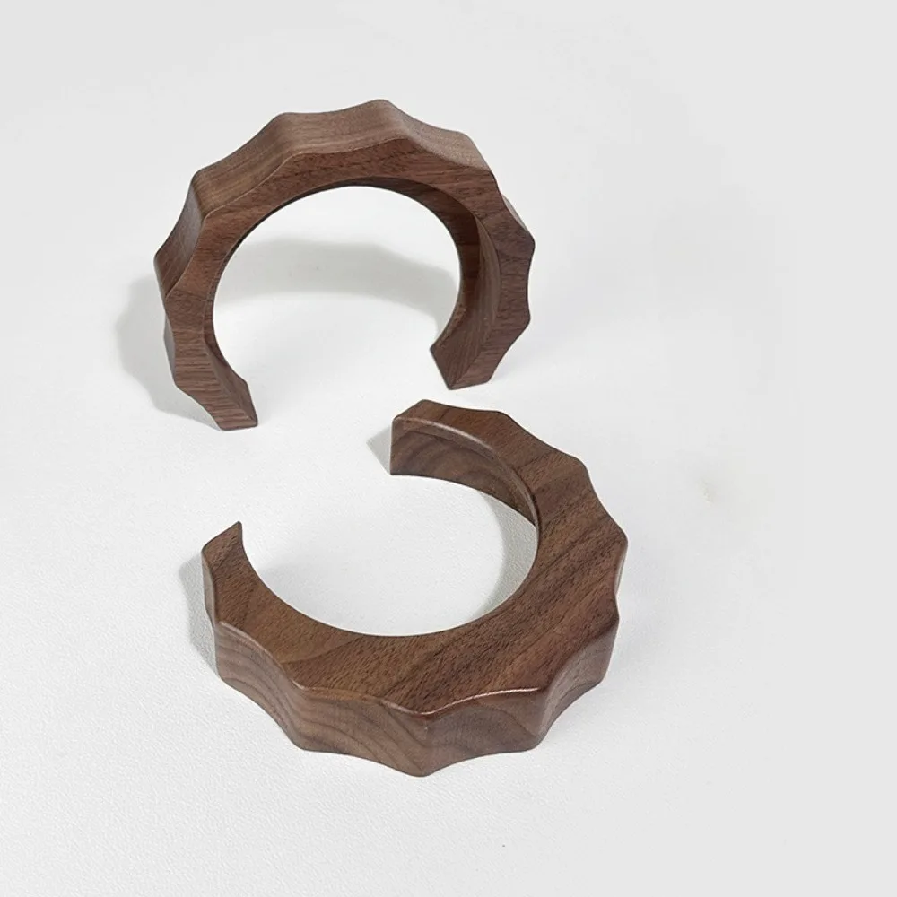 Walnut Wooden Anti-Scald Cover for Espresso Group Head Compatible with standard E61 group heads Faema E61, Rocket, Lelit and ECM