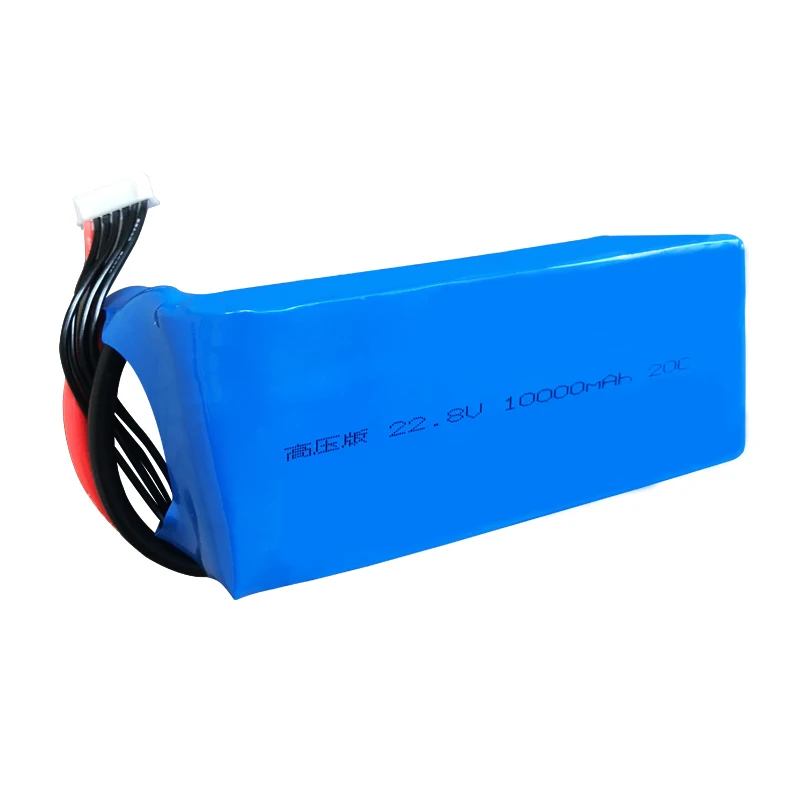 

6S 22.8V 10000MAH 20C High Power Drone Plant Protection Multi-axis Lithium Battery Pack