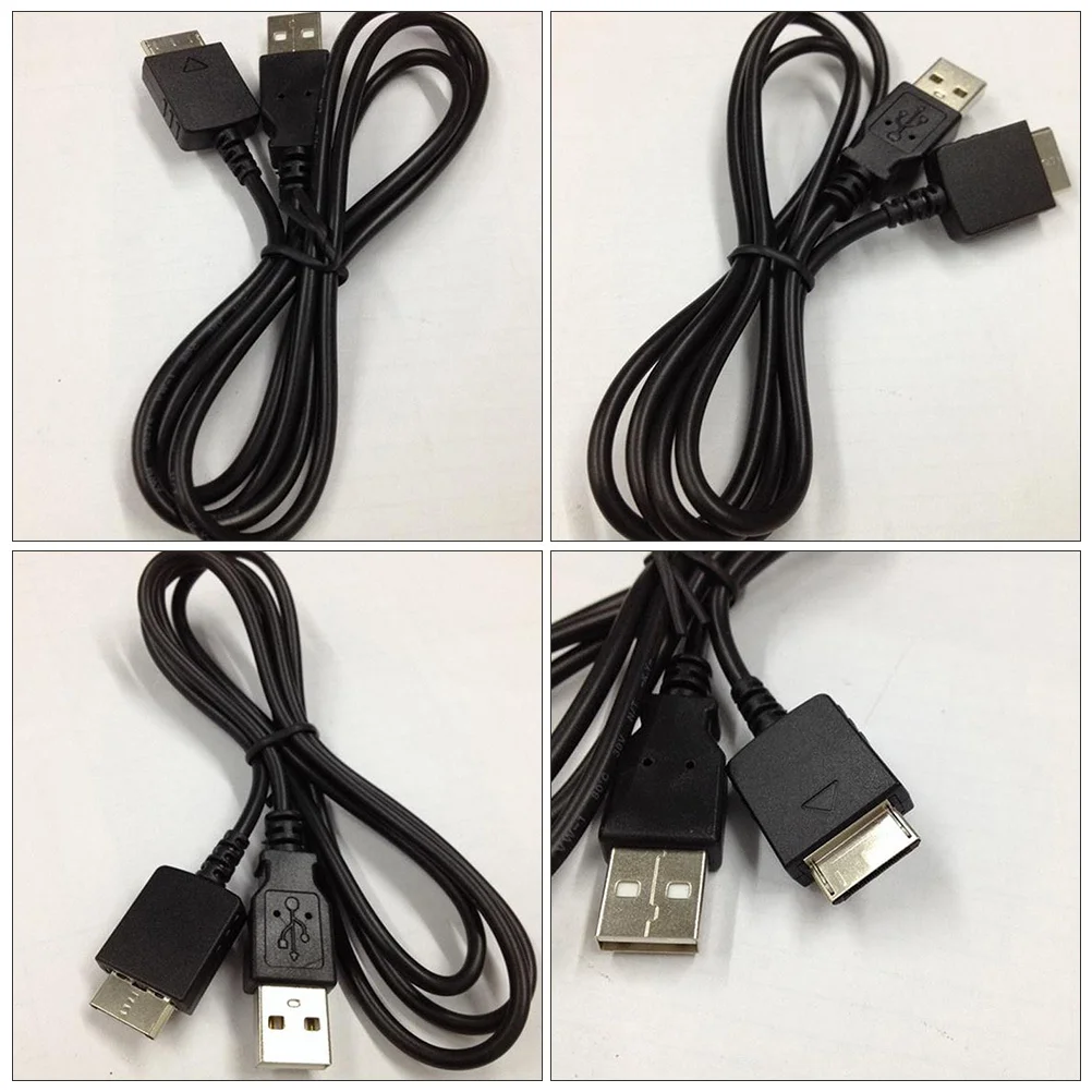 

2Pcs Mp3 Player Charging Cable ABS Copper Core Compatible -Nw20mu Data Sync Cord for Mp4 Media Players Stereo Jack Cord