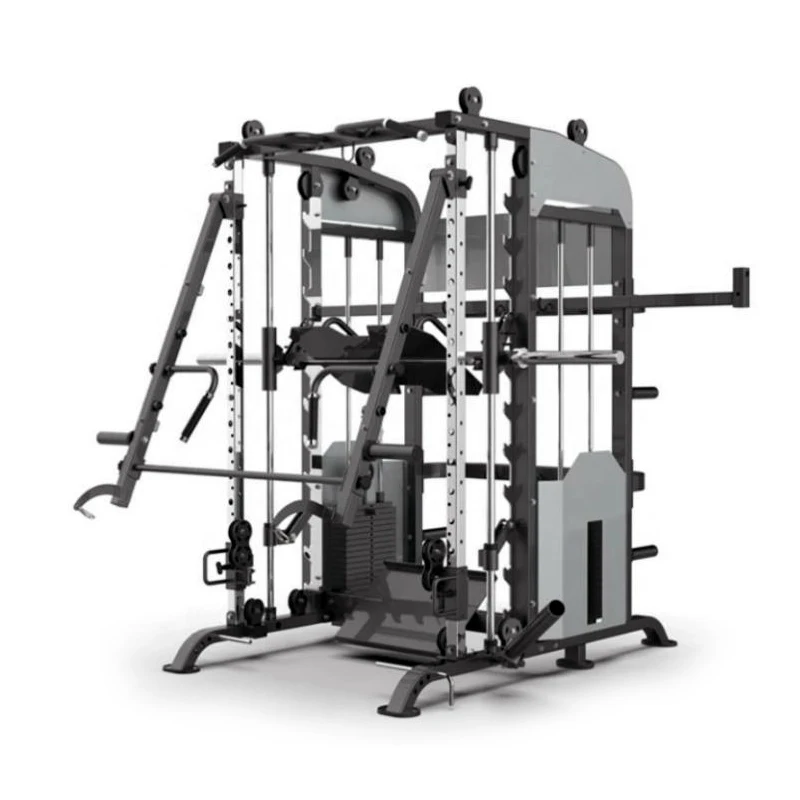 

All in One Commercial Gym Equipment Multi Functional Power Cage Smith Machine