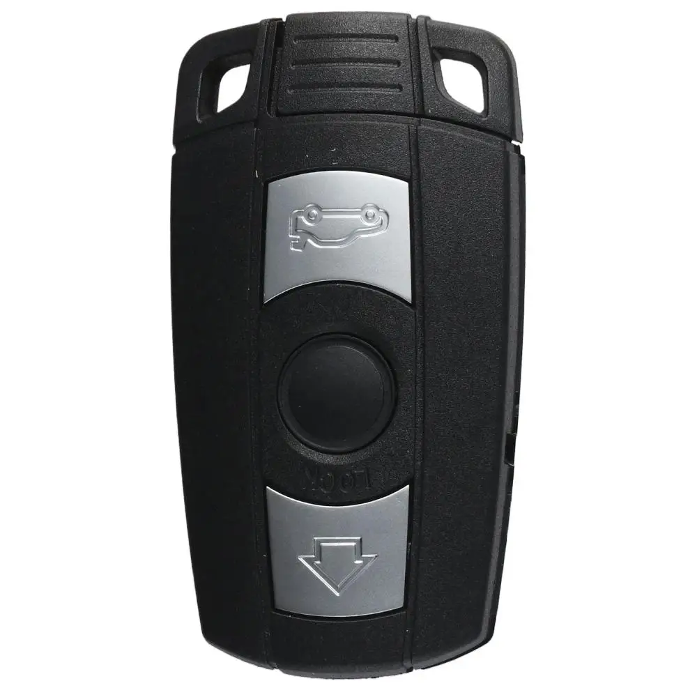 

Black Key Fob Case Shell Plastic Remote Control Key Fob Cover 3 Buttons Replacement Key Fob Case for BMW 3 5 Series CAS3