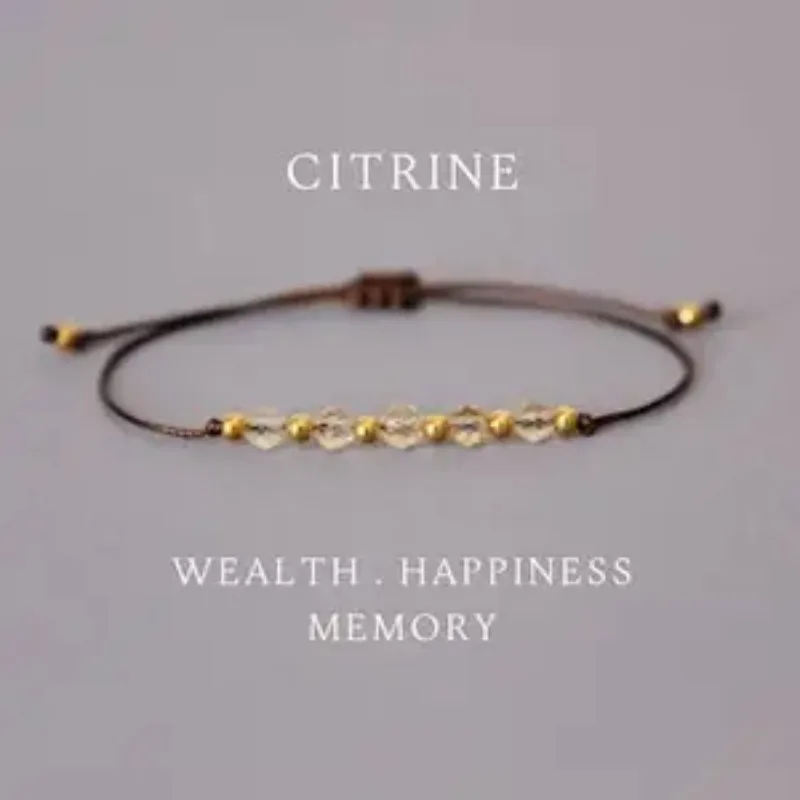 Natural Citrine Bra…