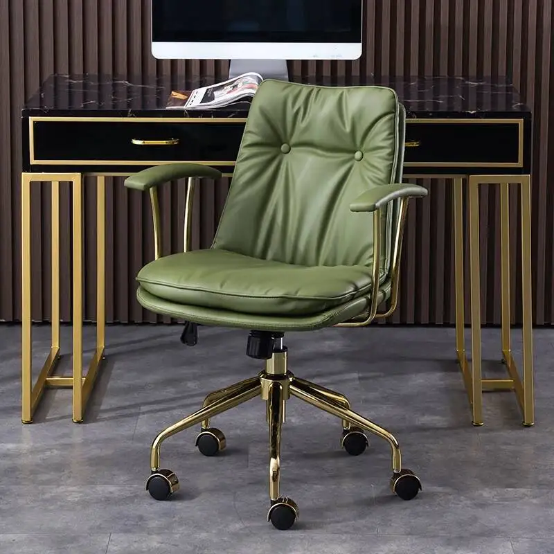 

Luxury Computer Office Chairs Desk Comfy Desk Household Ergonomic Design Office Chairs Lifting Swivel Stoelen Furniture WZ50OC