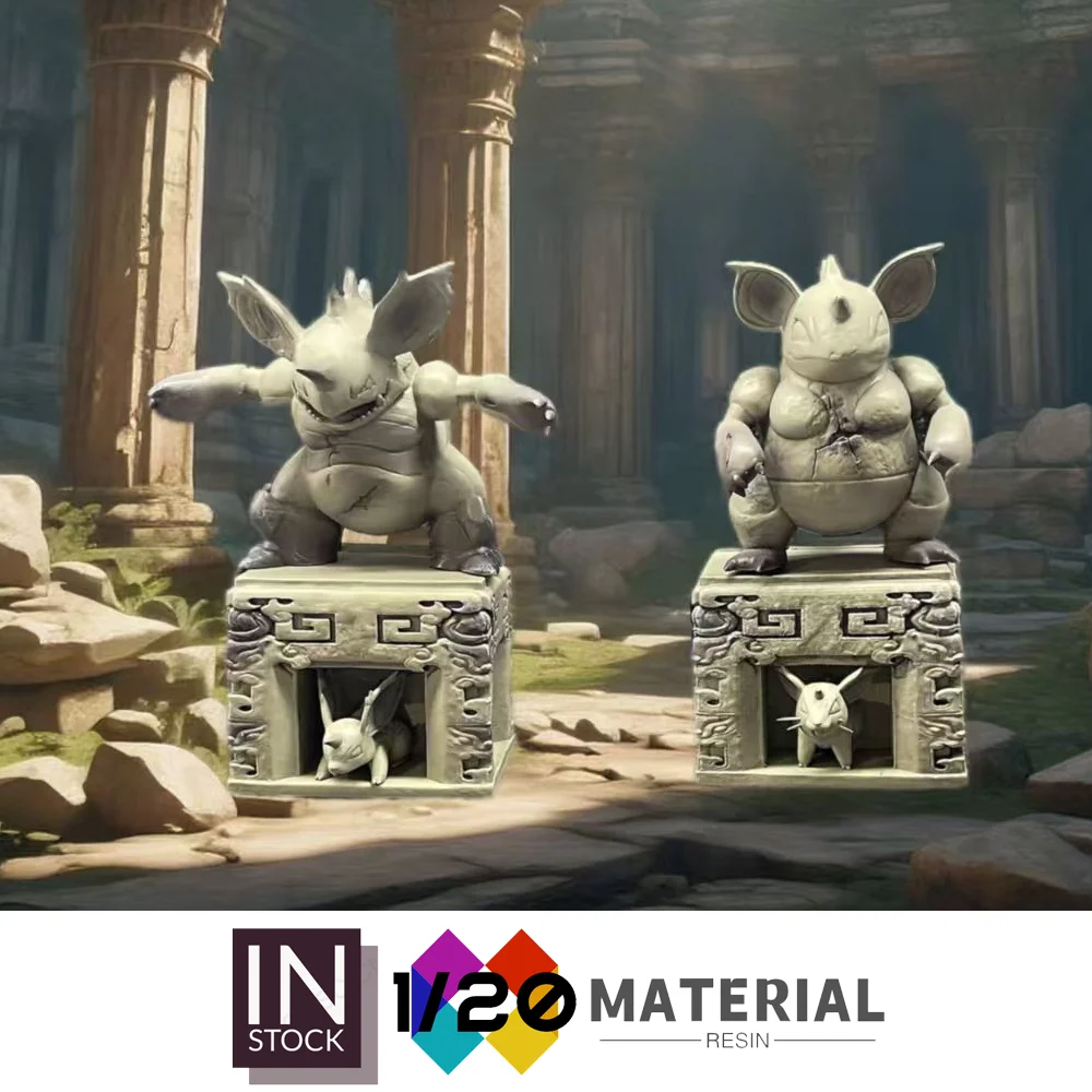 

[В наличии] 1/20 Смола Scale World [SP] Статуя Nidoking и Nidoqueen