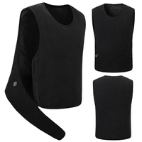 11 Areas Electric Heated Jackets Winter Heating Vest Waistcoat for Men and Women Outdoor Skiing Hiking Camping