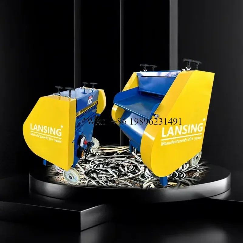 Wmwmnu for Lansing FD-2 1-45mm Wire Stripping Waste Cable Separator Double Layers 29 Knives Compact Wire Stripper