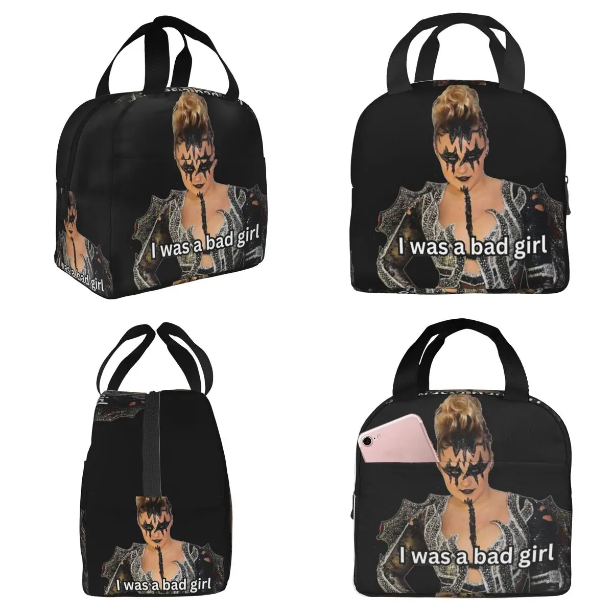 

Термосумка для обедов JoJo Siwa Bootleg Singer Karma Album, изолированная, для детей, школьная, термоконтейнер для еды, сумка-холодильник, контейнер для ланчей