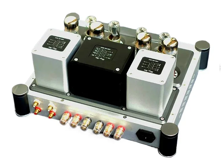 Pure bile EL34 tube push-pull HIFI power amplifier, vocal power 40WX2, powerful thrust