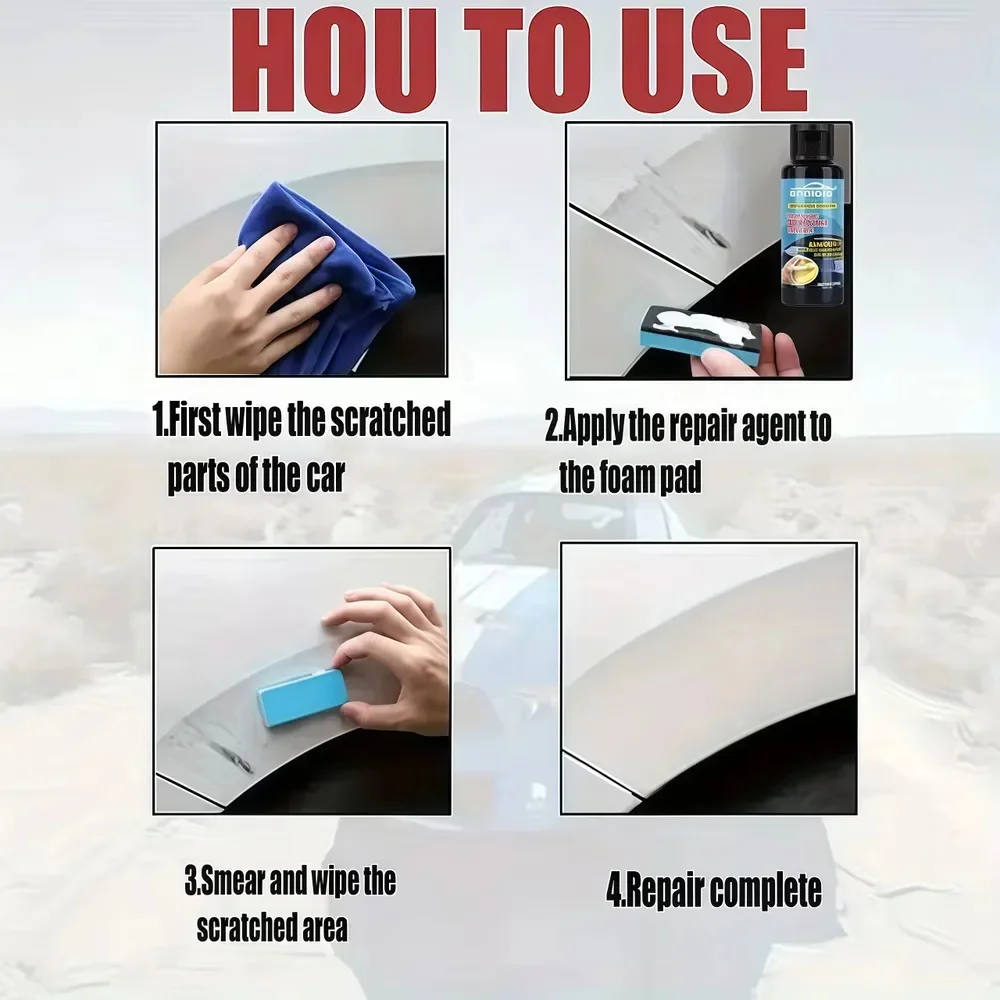 Advanced Micro Technology Car Scratch Remover by QIFENGHE, for Haze & Swirl Marks