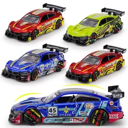 2025 New Simulation Alloy Car Model Inertia Pull Back Racing Car Toy Children's Educational Car Toy Ornaments Birthday Gift
