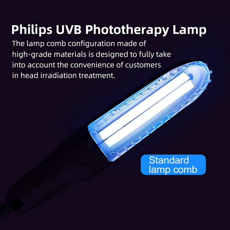 Lampu Uvb Lampu Uv Fototerapi Terapi Cahaya Psoriasis 311nm Terapi Cahaya Uvb Krim Perawatan Vitiligo