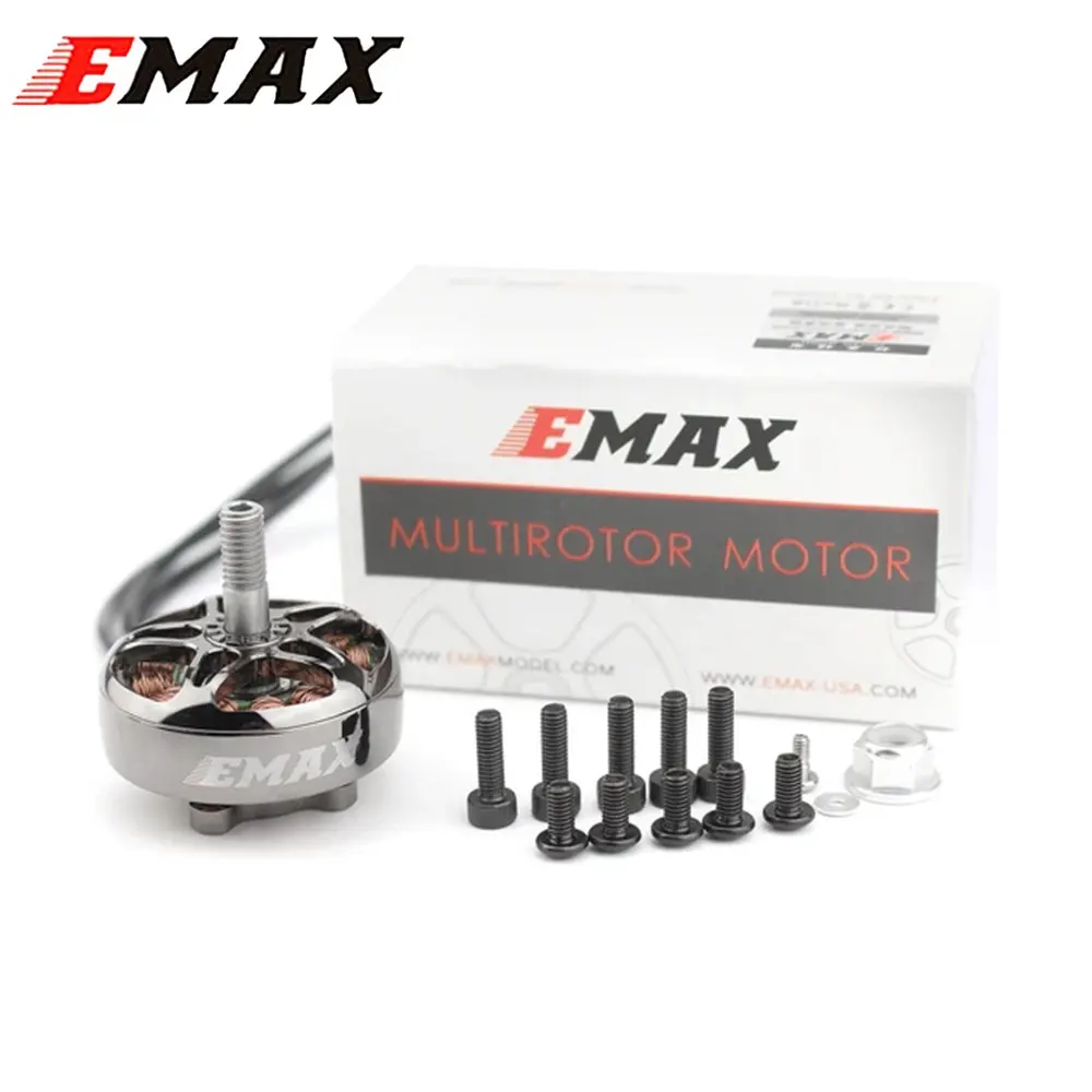 

EMAX ECOII 2807 1300KV 6S / 1700KV 4S Brushless Motor CW for RC FPV Racing Drone