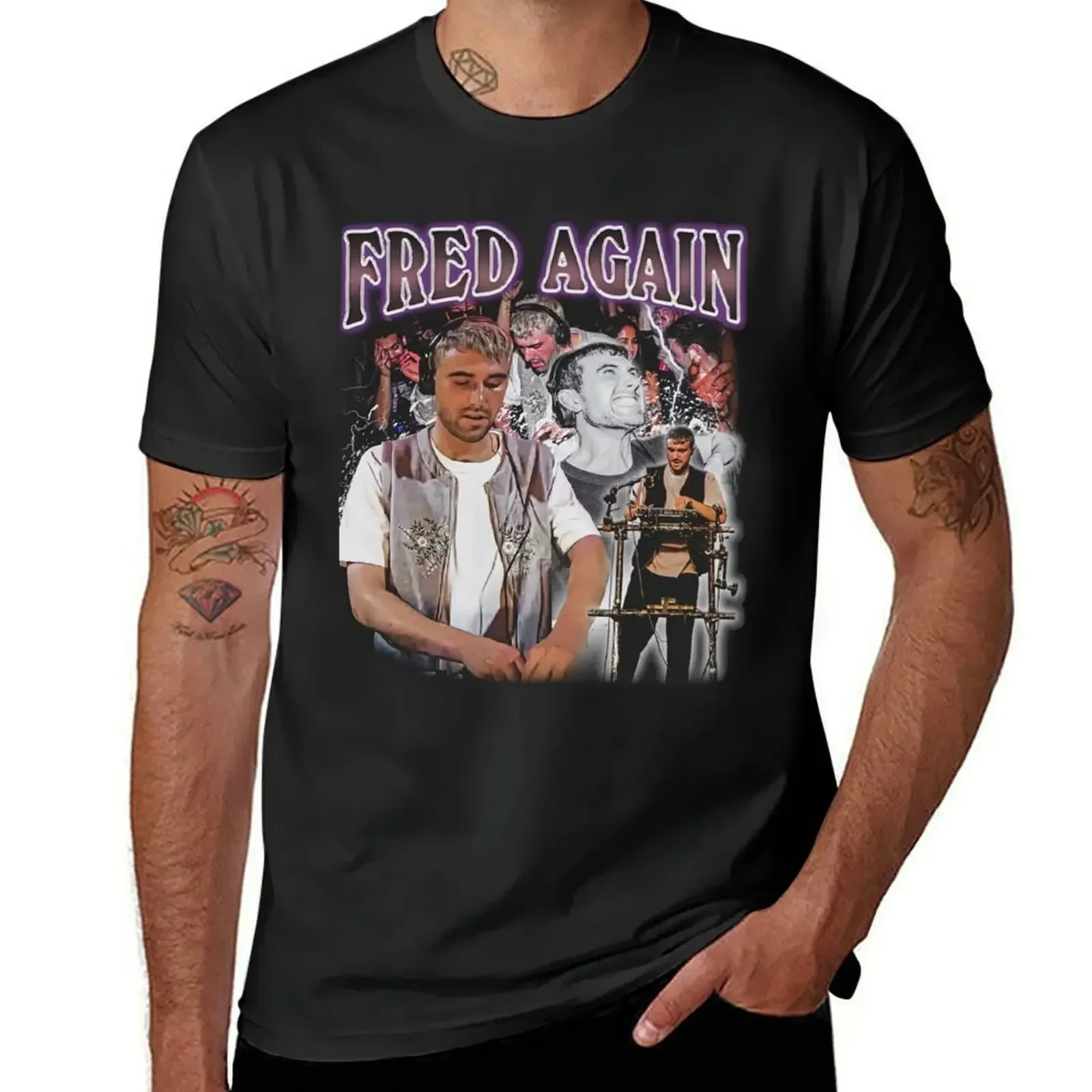 Fred Again Vintage T-Shirt baggy shirts cute tops custom t shirt tees oversized t shirt men