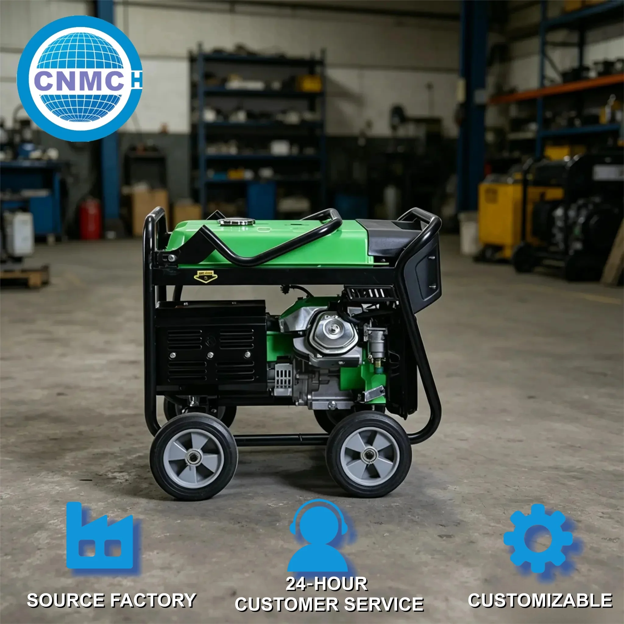 CNMC 3KW 5KW 6KW 7.5KW 9.5KW Open Frame Petrol Generator 110V 220V 380V Power Generator Electric Start CE EPA Certified