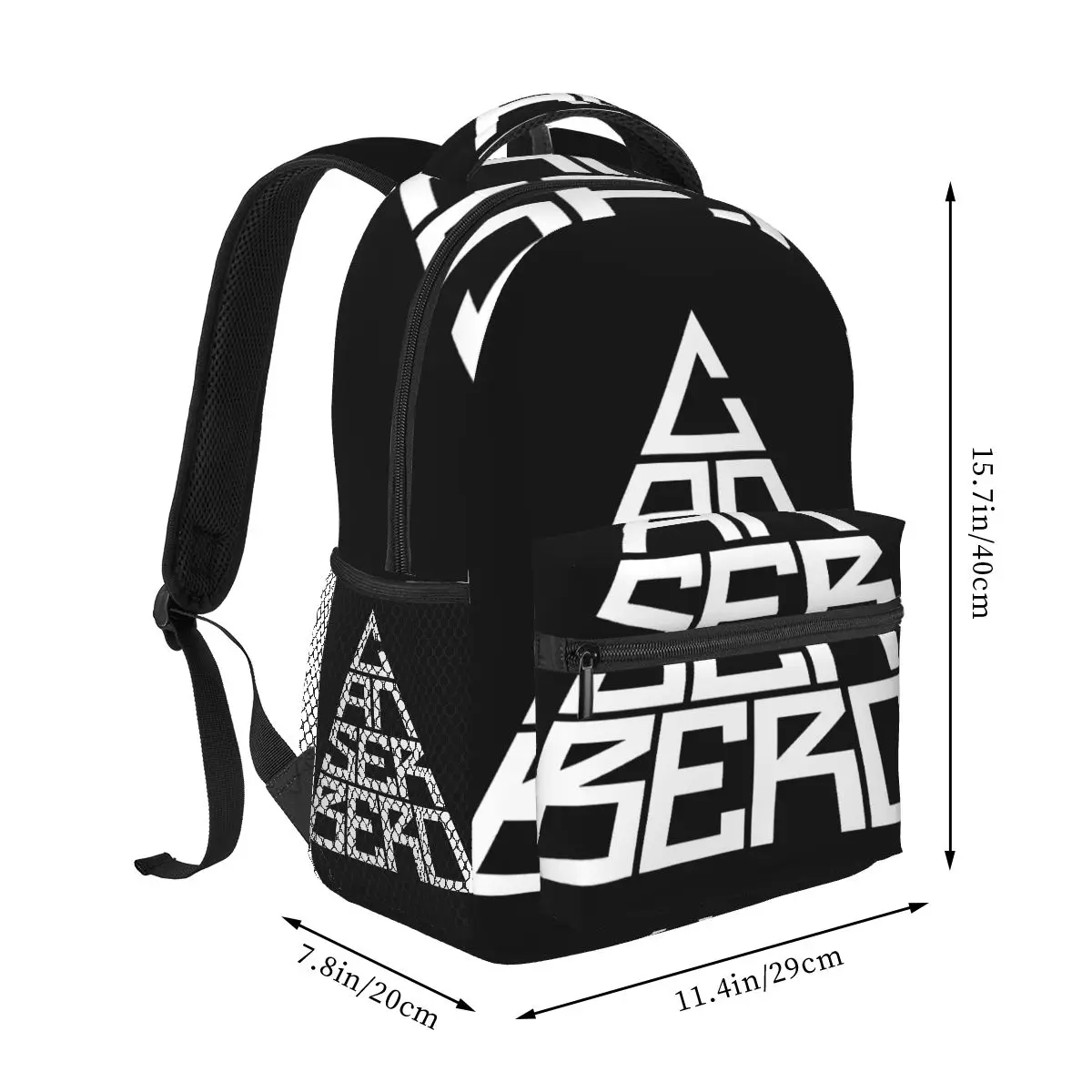 Canserbero LOGO Casual Backpack Unisex Students Leisure Travel Computer Backpack