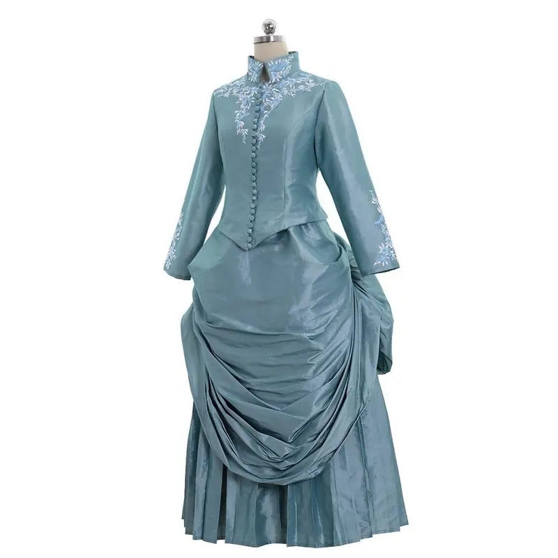 Customer-made Victorian Dress1860S Scarlett Civil War Southern Belle dress Marie Antoinette dresses V004