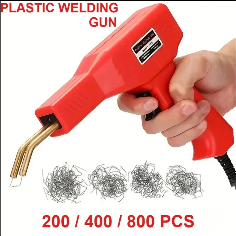 Hot Stapler Plastic Welding Machine Bumper Repair Kit Soldering Iron For Plastic Repair Car Bumper Repair Welding Gun