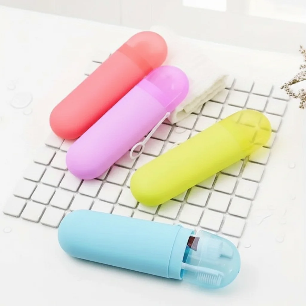 

Портативный дорожный чехол для зубной щетки, пыленепроницаемый держатель с домашней подвесной конструкцией для хранения в ванной комнате