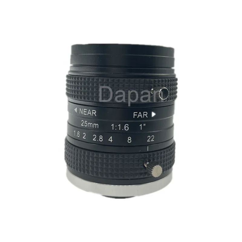 Machine Vision Lens 30mm F1.6 - 5MP High Resolution, 1" C-Mount, Manual Iris for Factory Automation