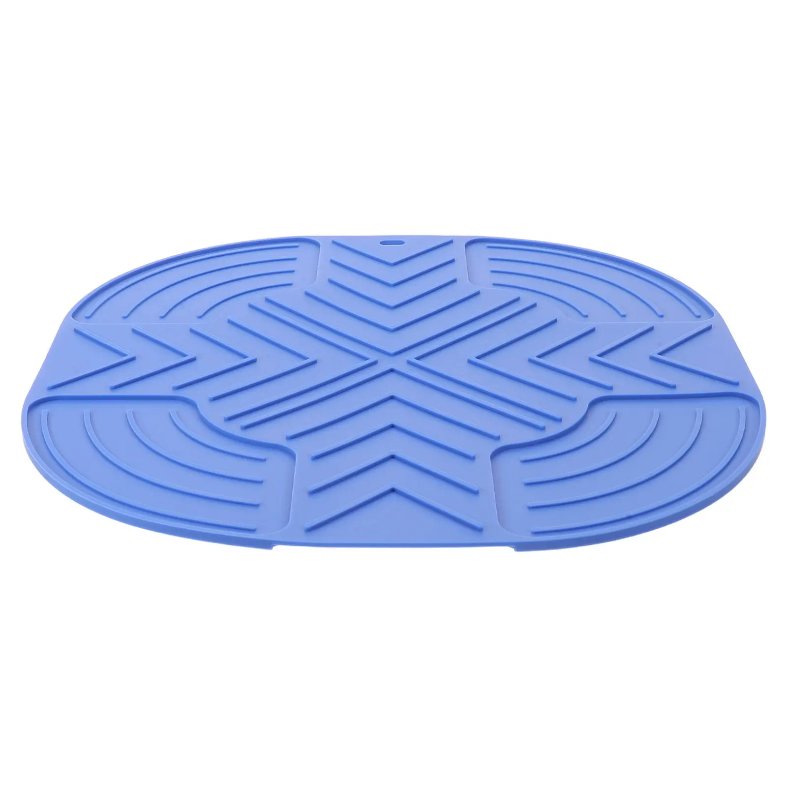 Tapete de Silicone Resistente ao Calor para Fritadeira a Ar 10.24x10.24 Antiderrapante Espesso Isolante Protetor de Bancada de Cozinha para Forno e Cu