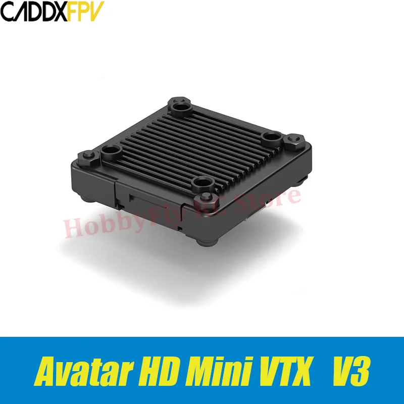 CADDX Walksnail Avatar HD Mini VTX V3 with 3.1-13V Voltage Input 500mw Power Output Built-in 32G Storage Recording 1080 HD Video