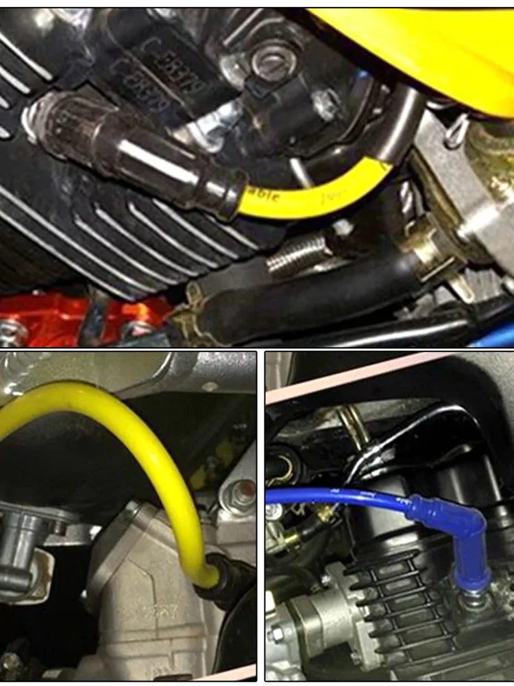 AliExpress Spark Plug lridium Cable Universal For Dirt Bike Racing Go Kart ATV Scooter Moto Motorcycle lgnition Coil