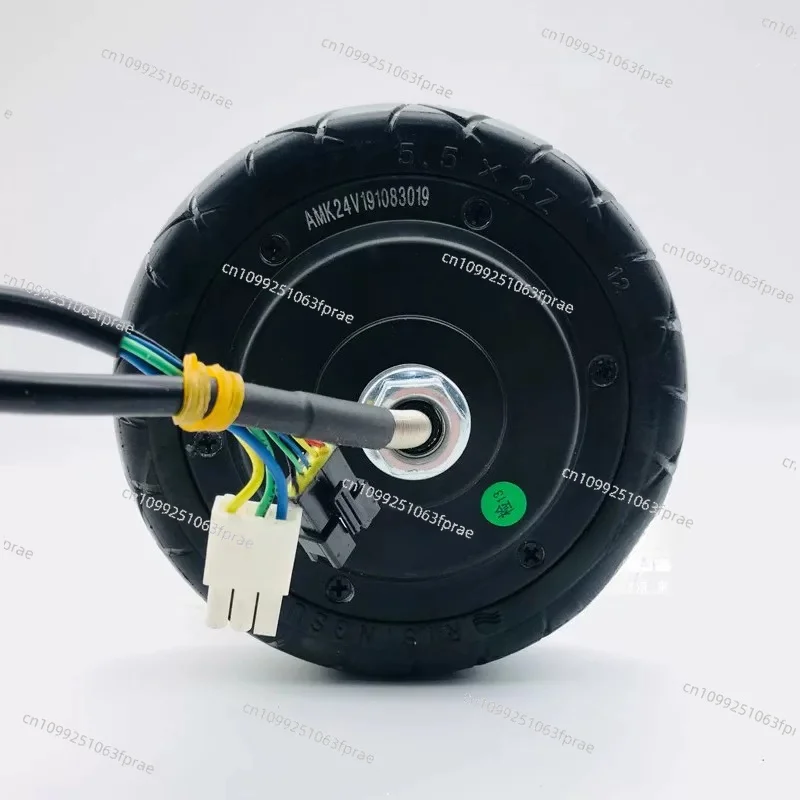 5.5 inch brushless wheel hub motor electric scooter amusement car motor with solid tire