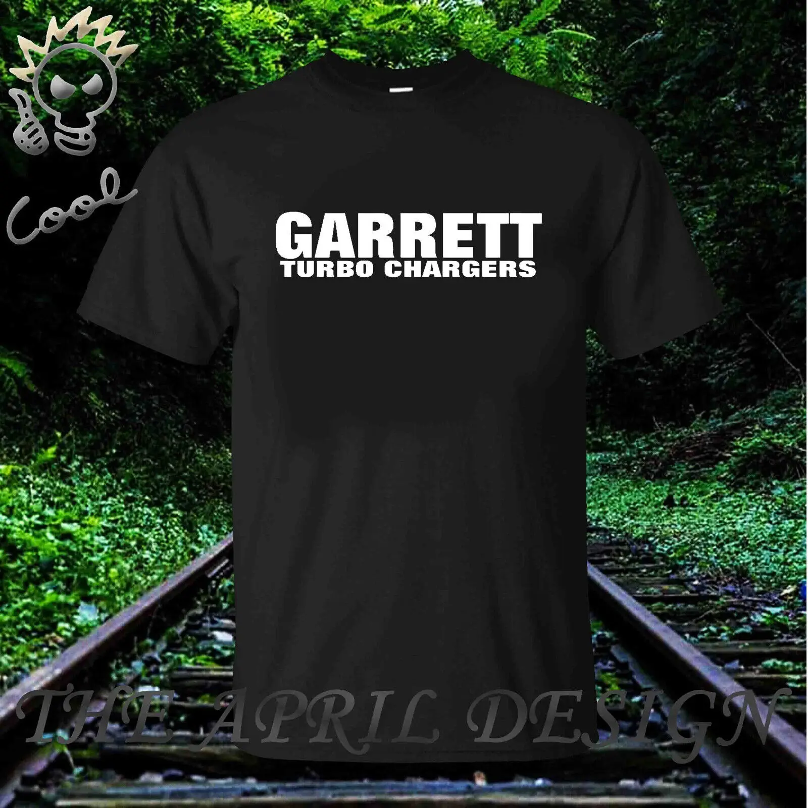 New Garrett Turbo Chargers Logo T Shirt American funny Size S 5XL