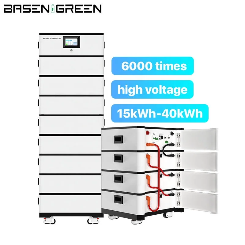 Eu Warehouse High Voltage Lithium Solar Battery 204.8V 20kWh 40kWh 60kWh Lithium Ion Stackable Lifepo4 Solar Battery HV Battery