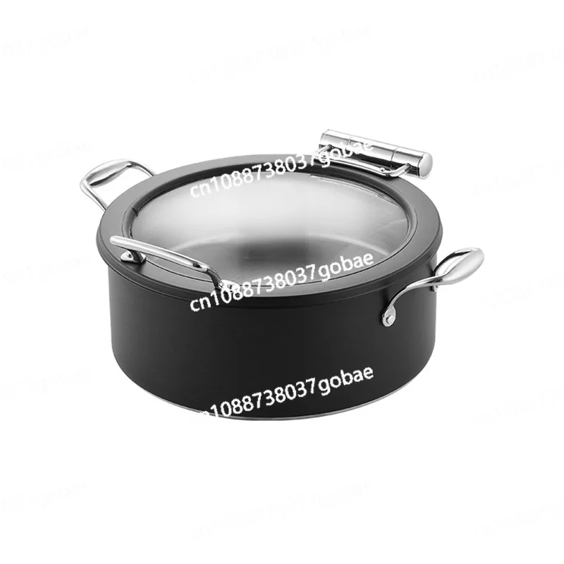 

Роскошная коммерческая цветная бинауральная гидравлическая грелка для овощей из нержавеющей стали, шведская печь, изоляционная нагревательная печь для отеля