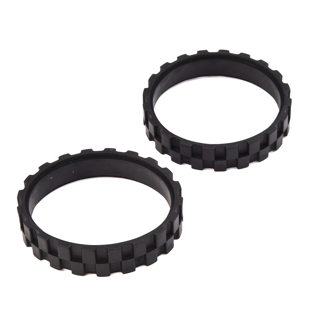 

2Pcs Rubber Anti-slip Tire Skin For Xiaomi Robot Vacuum 1S 2S T4 S50 S6 S5 Max 500-900 Series Cleaning Parts Accessories