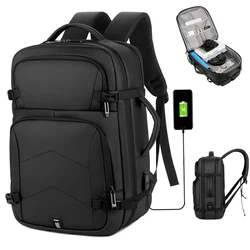 Large 15.6 inch Laptop Backpack Men Business Notebook Rucksack Waterproof Bag Pack USB Charging Travel Camera Student Backpacks