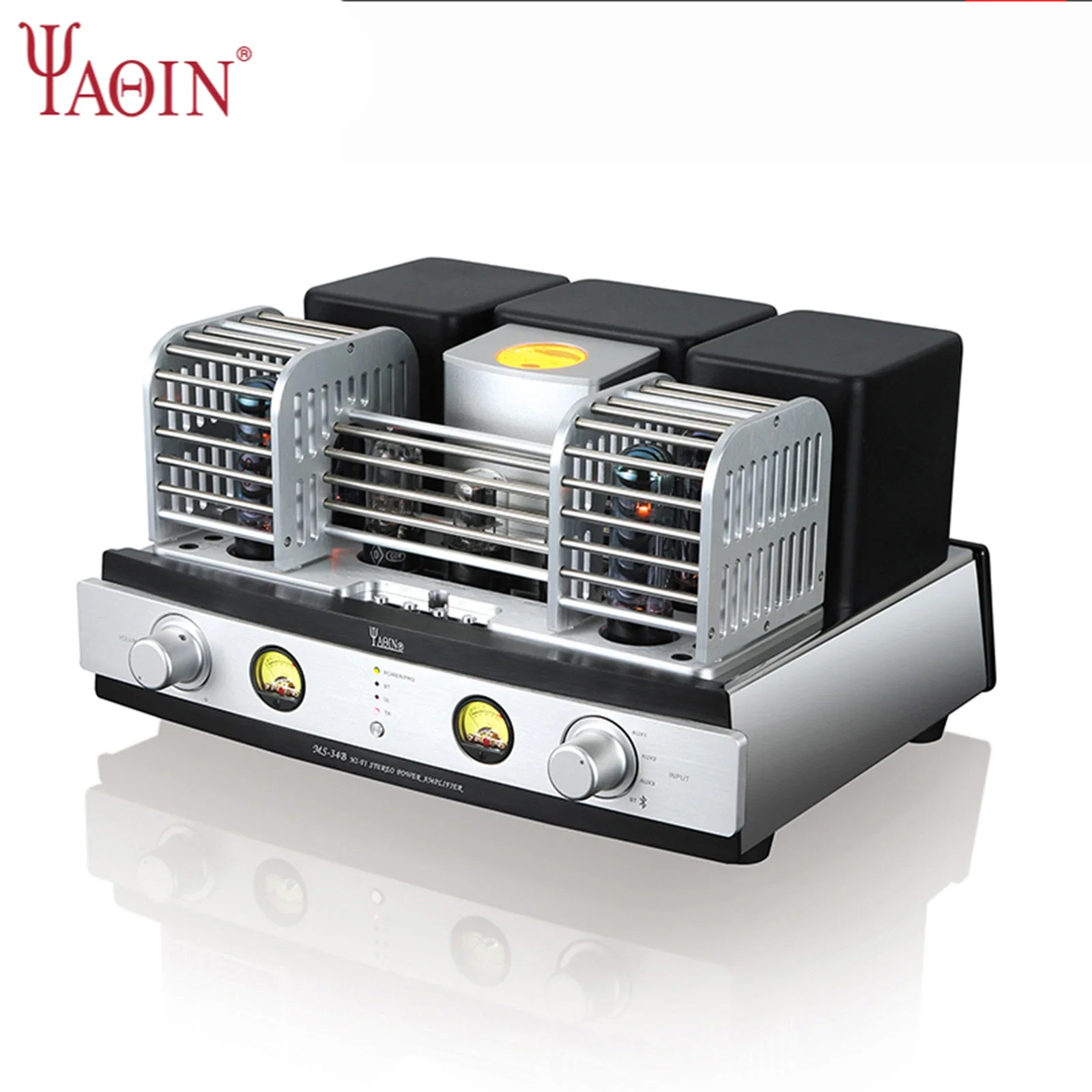 

YAQIN MS-34B Fever EL34 Imported Vacuum Tube Machine Combined Push-pull HiFi Bluetooth Amplifier New Product