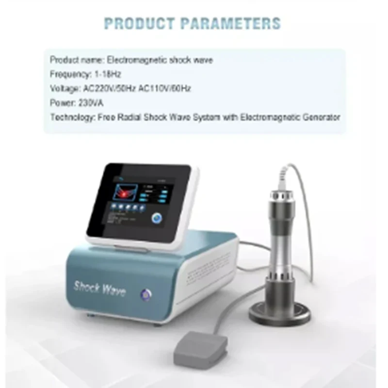 

HOT DT Musculoskeletal Injury Treatment and Pain Therapy Shockwave Machine for Rehabilitation and Musculoskeletal 2025