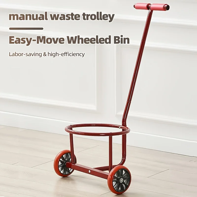 

1 large pour bucket, trolley, trash can, dirty water truck, labor-saving watering trolley for farmland