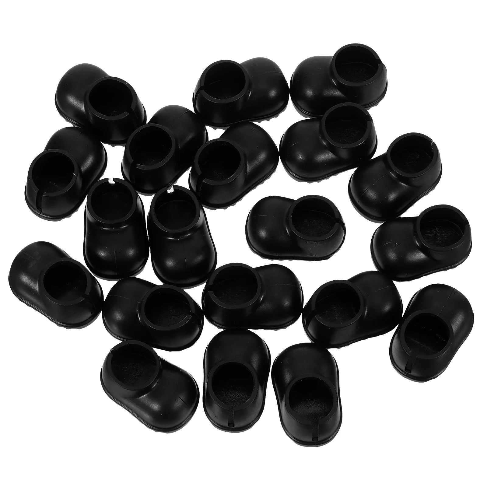 

10 Pairs Baby Rain Boot Accessories Miniature Figurine Toy Shoes House Adornment Decor Boots Figure