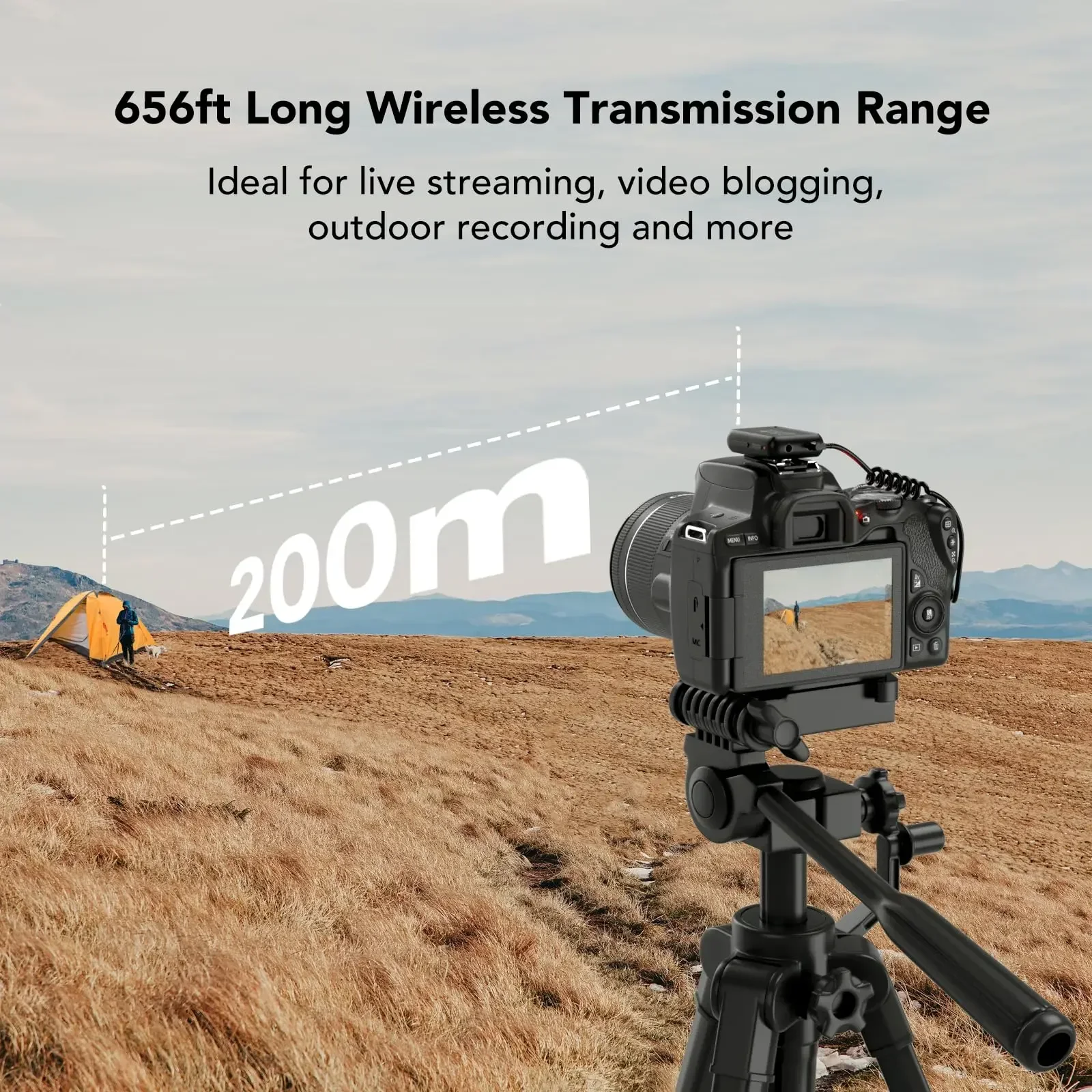 2025Nearstream Dual Wireless Lavalier Microphone Microphone Lavalier Sans Fil Lavalier Microphone For Iphone