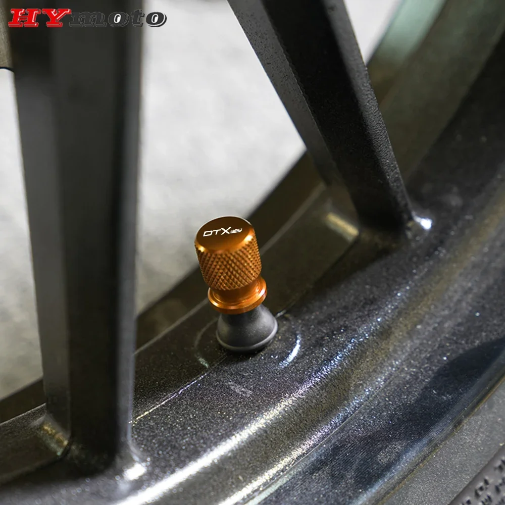 Dla KYMCO DTX 125 350 360 DT X360 2022-2023 2024 Wysokiej Jakości Akcesoria Motocyklowe Nakładki na Zawory Opony Aluminiowe